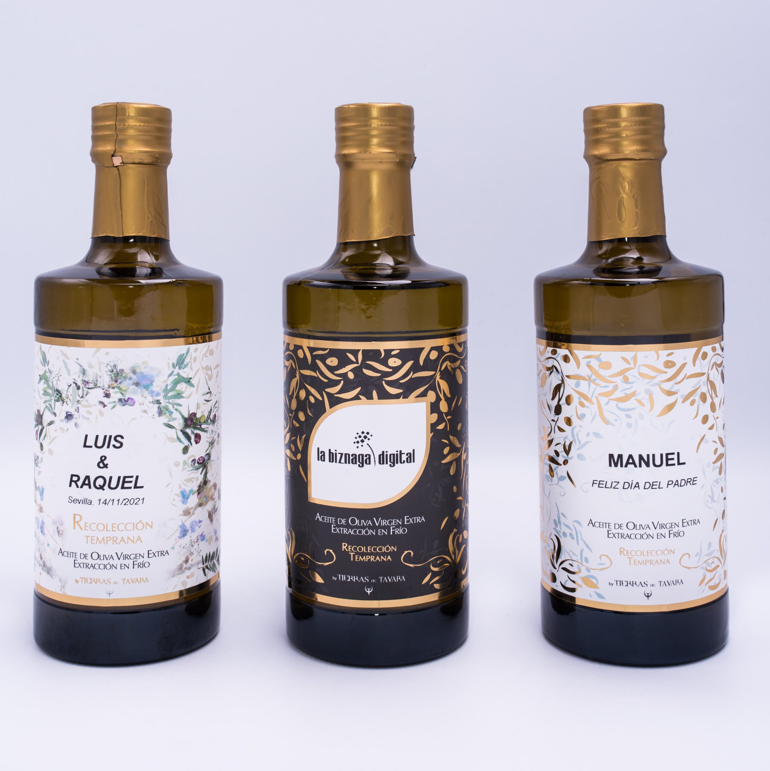 Botellas de Aceite para Regalar