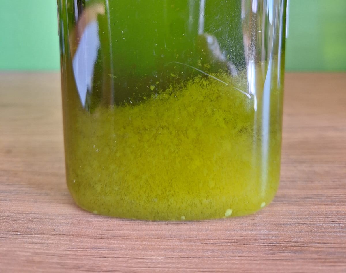 aceite congelado