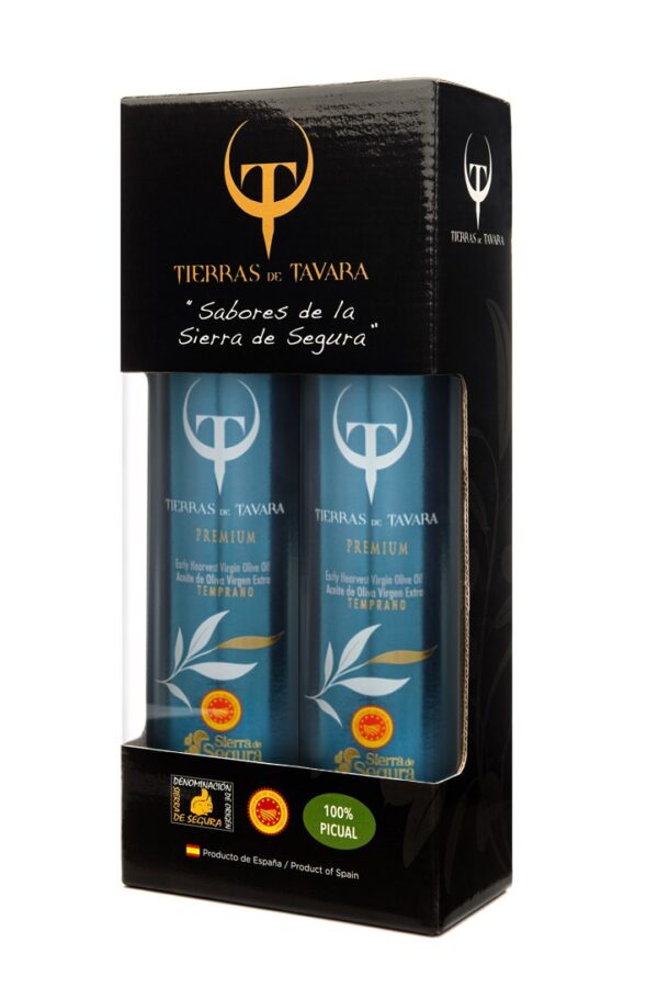 Estuche Aceite de Oliva Virgen Extra Recolección Temprana (2 x 500 ml)