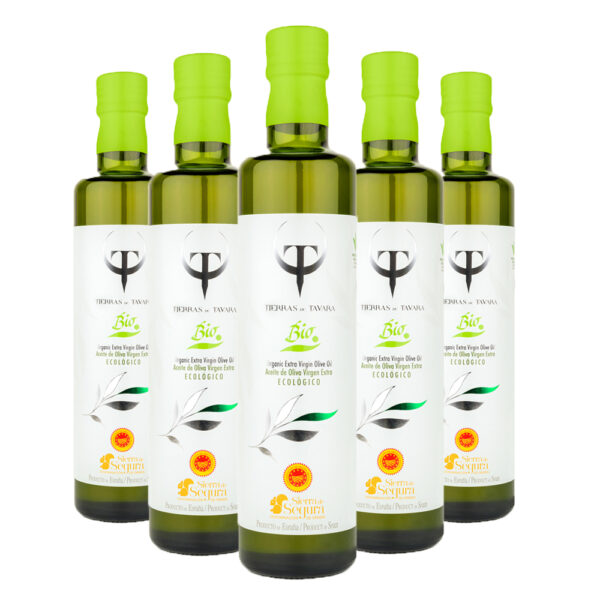 ¡Pack Oferta! Aceite de Oliva Virgen Extra BIO Tierras de Tavara 6 Botellas – AOVE Variedad Picual – Envío Gratis