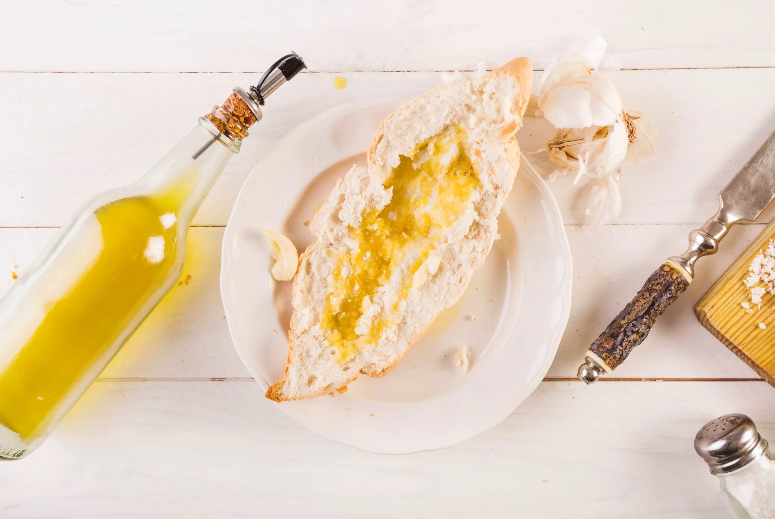 es sano desayunar tostadas con aceite