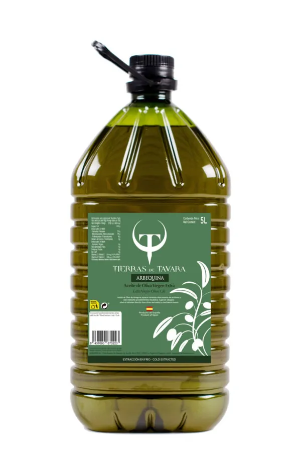 Aceite de Oliva Virgen Extra Variedad Arbequina - AOVE 5L