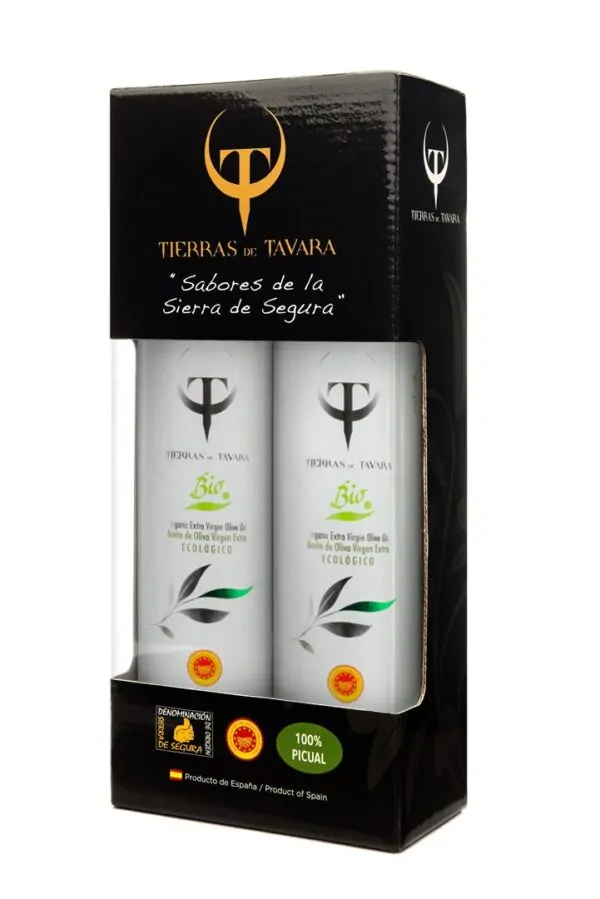 Estuche Aceite de Oliva Virgen Extra Ecológico (2 x 500 ml)